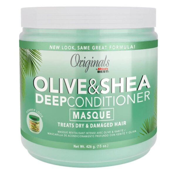 Africa's Best Originals Olive & Shea Deep Conditioner Masque 15 oz