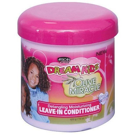 African Pride Dream Kids Olive Miracle Detangling Moisturizing Leave-In Conditioner 15 oz