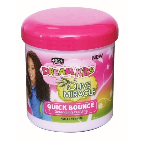 African Pride Dream Kids Olive Miracle Quick Bounce Detangling Pudding 15 oz