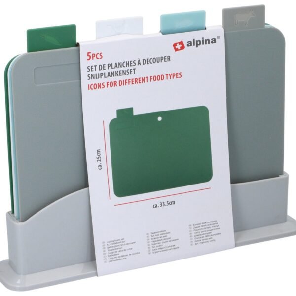 Cutting board set 5pc