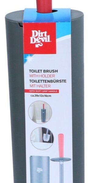 Toilet brush with holder 2pc