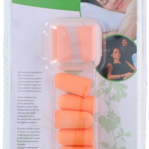 Earplugs foam 8pcs+plastic