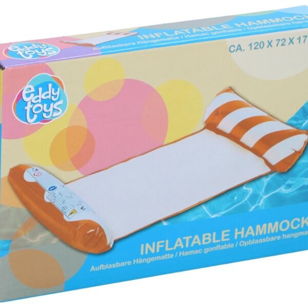 Hammock inflatable orange