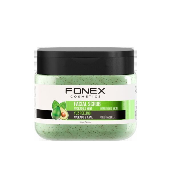 Fonex Facial Scrub Avocado & Mint 500 ml
