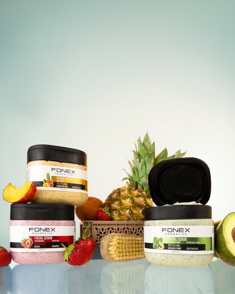 Fonex Facial Scrub Avocado & Mint 500 ml, detail view 1