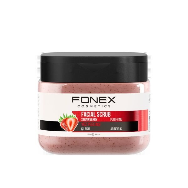 Fonex Facial Scrub Strawberry 500 ml