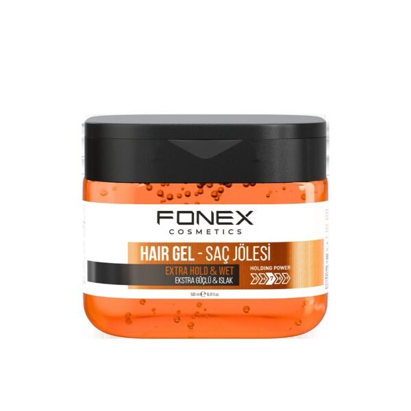 Fonex Hair Gel Extra Hold & Wet 500 ml