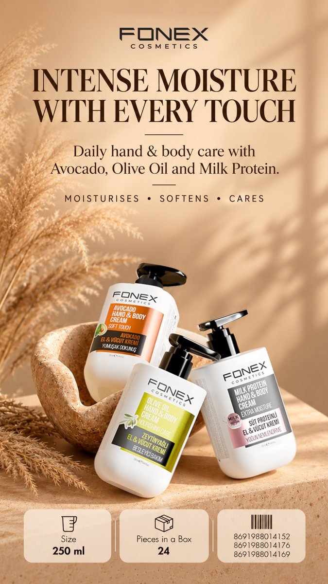 Fonex Hand & Body Cream Milk Protein 250 ml, detail view 1