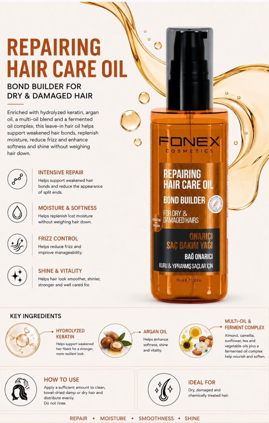 Fonex Hair Care Oil Repairing 100 ml
