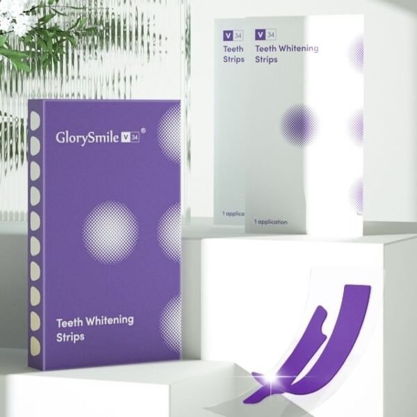 GlorySmile V34 Teeth Whitening Strips – 7 pairs