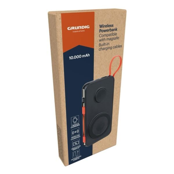 Powerbank wireless double magn