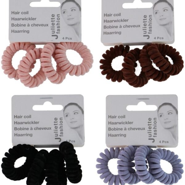 Hair coil 4pc 4as