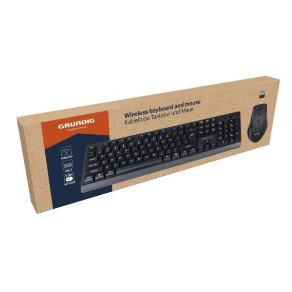 Keyboard + mouse package wirel