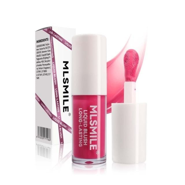 MLSMILE Long Lasting Liquid Blush – 01 Honey, 4.5ml