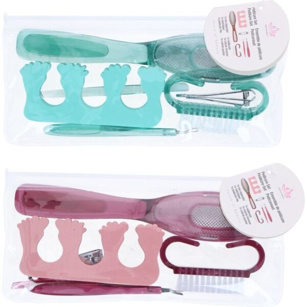 Pedicure set 2as 6pc