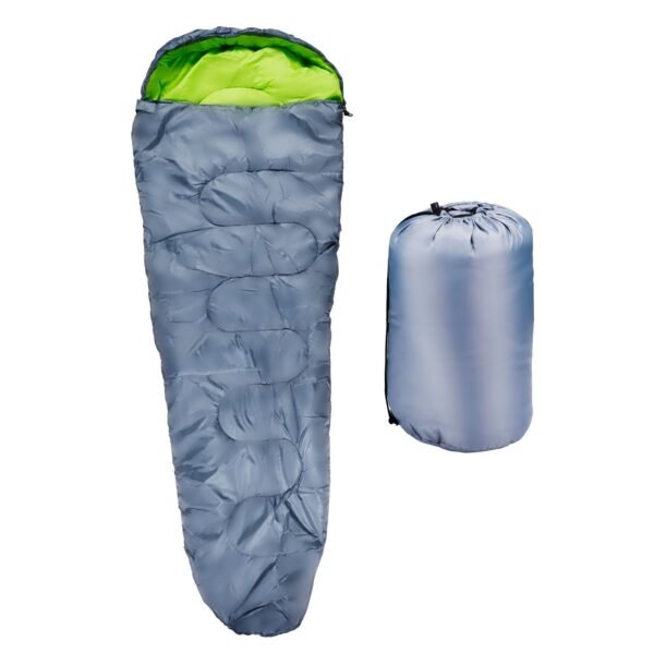 Sleeping bag mummy blue