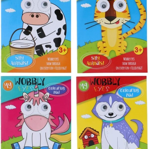 Coloring Book Wobbly Eyes 4as