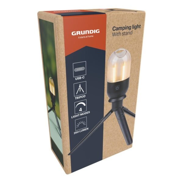 Camping light with stand