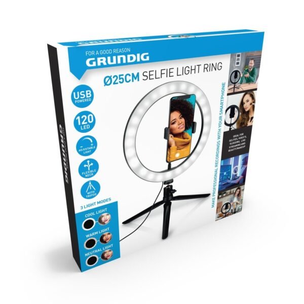 Selfie light ring Ø25cm 120LED