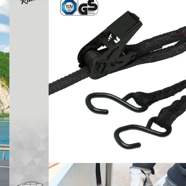 Tie down ratchet 125kg 5m
